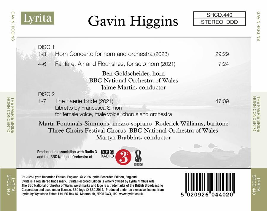 Higgins: The Faerie Bride; Horn Concerto - slide-1