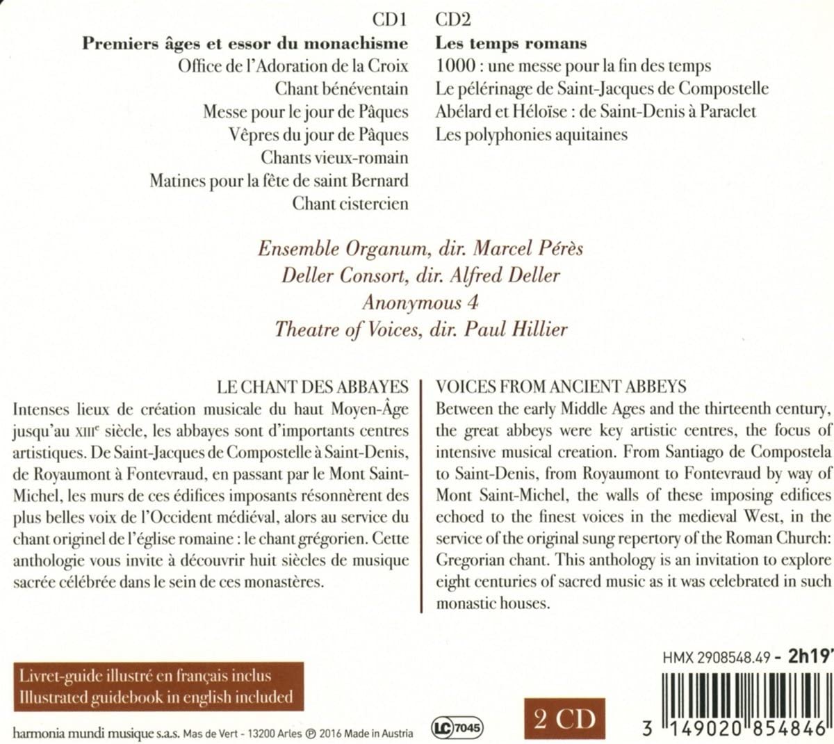 Resonances - Le Chant des abbayes: Plainchant & polyphony - slide-1