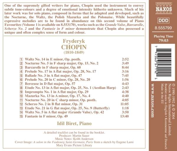 CHOPIN: Piano Favourities vol. 2 - slide-1