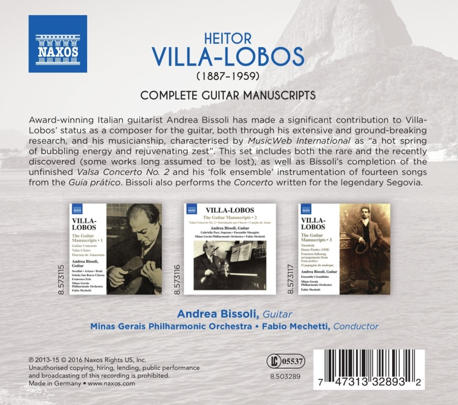 Villa-Lobos: Complete Guitar Manuscripts - slide-1