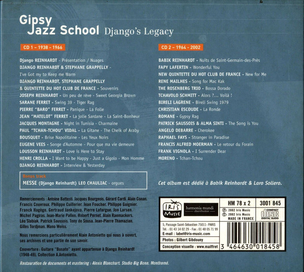 Gipsy Jazz School - Django's Legacy - slide-1