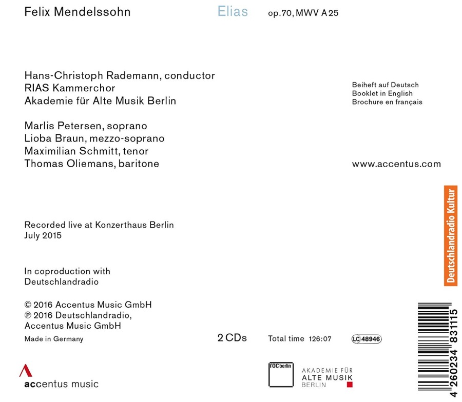 Mendelssohn: Elias - slide-1