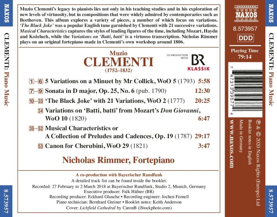 Clementi: Piano Music - slide-1