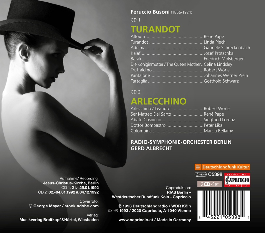Busoni: Turandot; Arlecchino - slide-1
