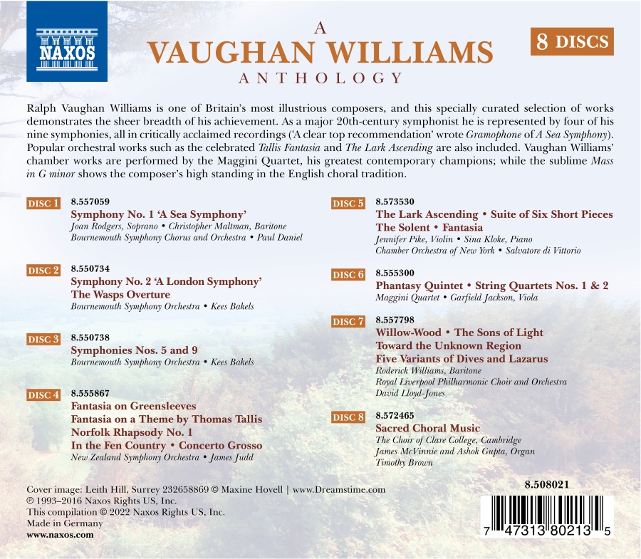 A Vaughan Williams Anthology - slide-1