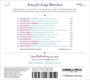Arias for Luigi Marchesi – Sarti, Mayr, Cherubini, Cimarosa, - slide-1