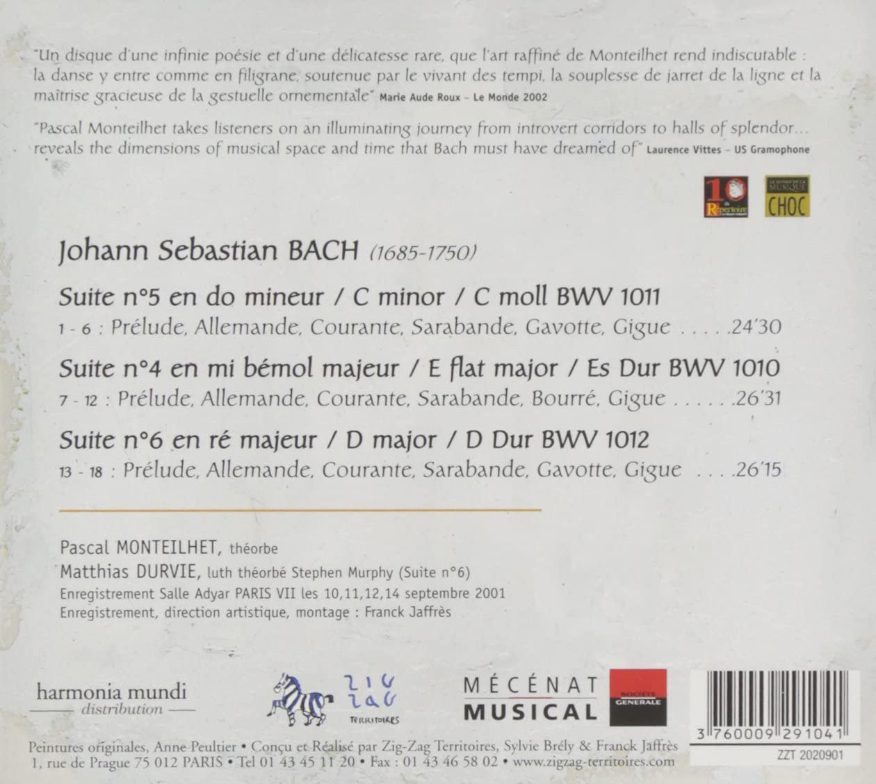 Suites pour violoncelle BWV 1010 - 1012 - slide-1