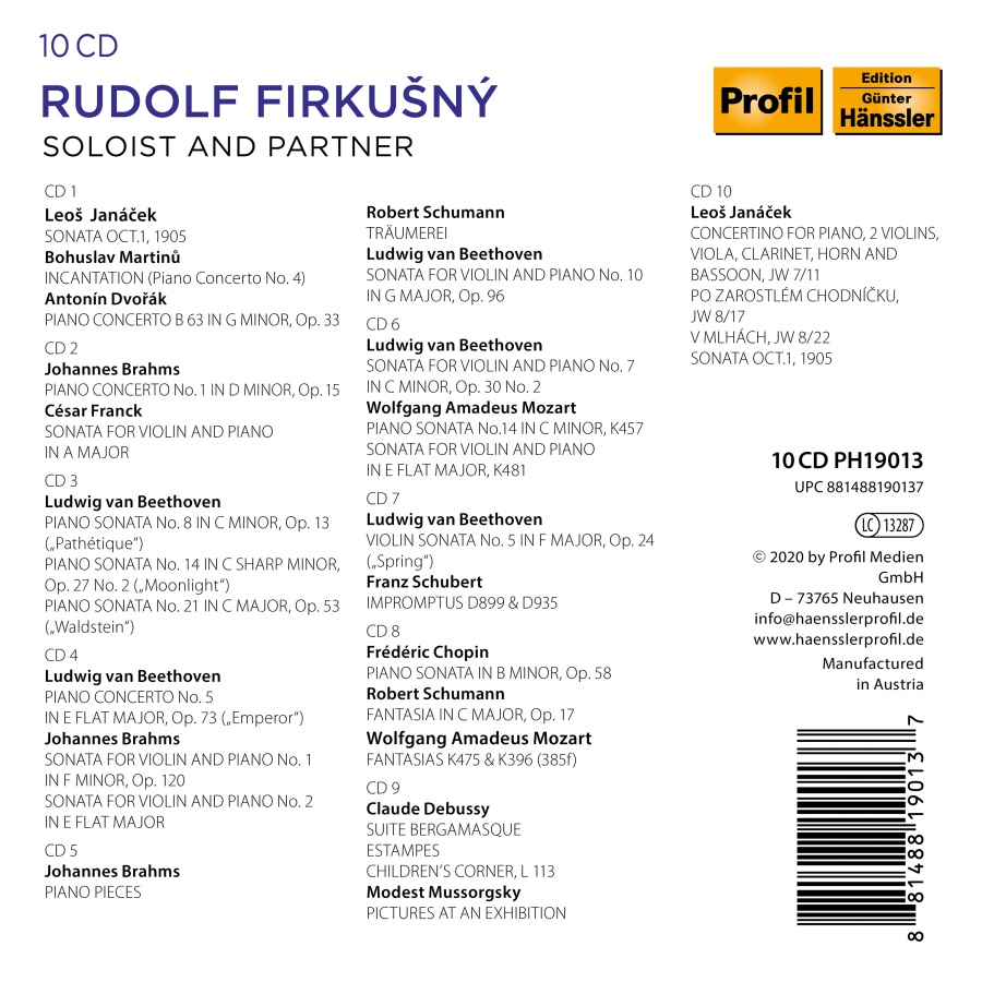Rudolf Firkušný - Soloist and Partner - slide-1