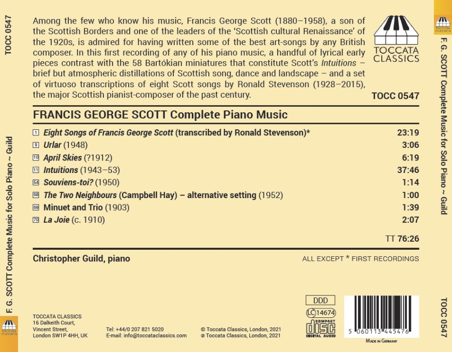 Scott: Complete Music for Solo Piano - slide-1
