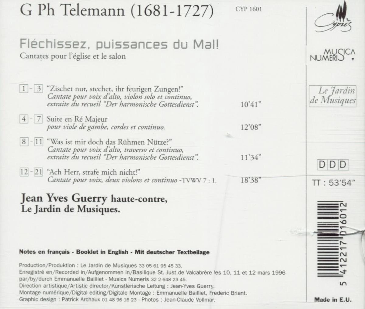 Telemann: Sacred and Secular Cantatas - slide-1