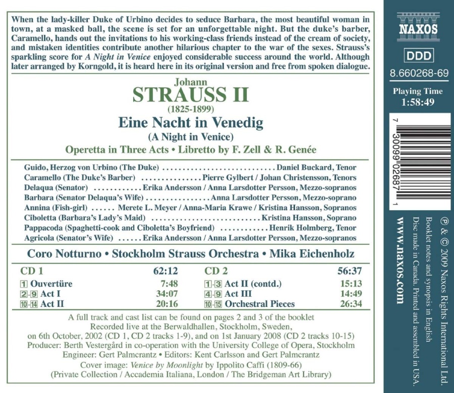 Strauss Johann II: Eine Nacht in Venedig - slide-1