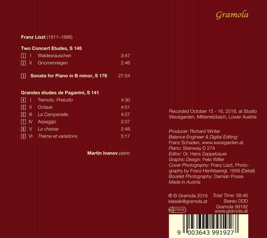 Liszt: Sonata in B minor; Etudes - slide-1
