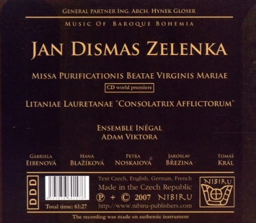 Zelenka: Missa purificationis Beatae Virginis Mariae; Litaniae - slide-1