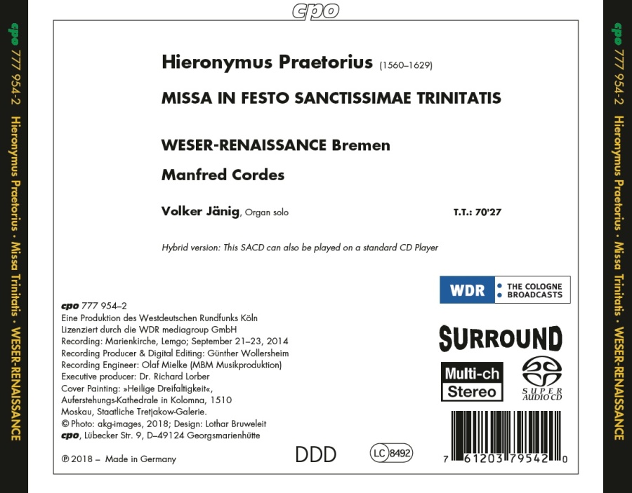 Praetorius: Missa in Festo Sanctissimae Trinitatis - slide-1