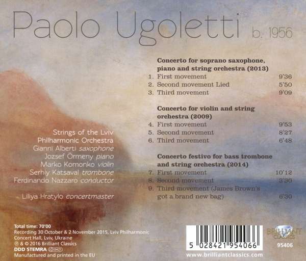 Ugoletti: Three Concertos - slide-1
