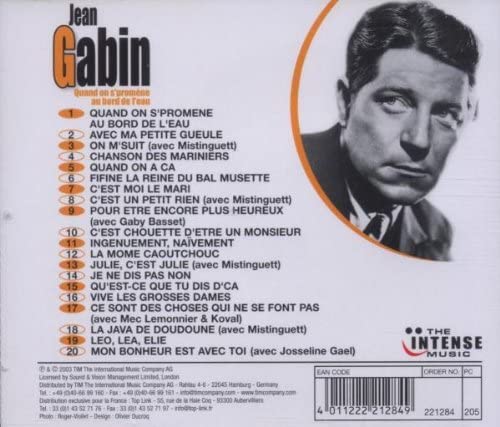 Jean Gabin ‎– Quand On S'promène Au Bord De L'eau - slide-1