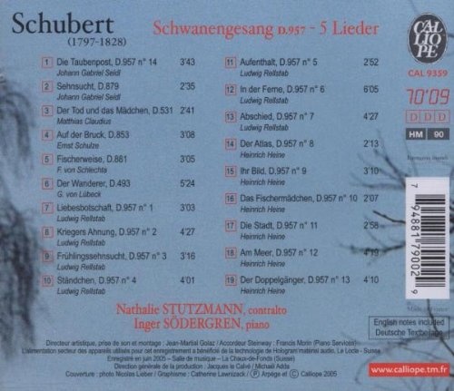 Schubert: Schwanengesang - 5 Lieder - slide-1