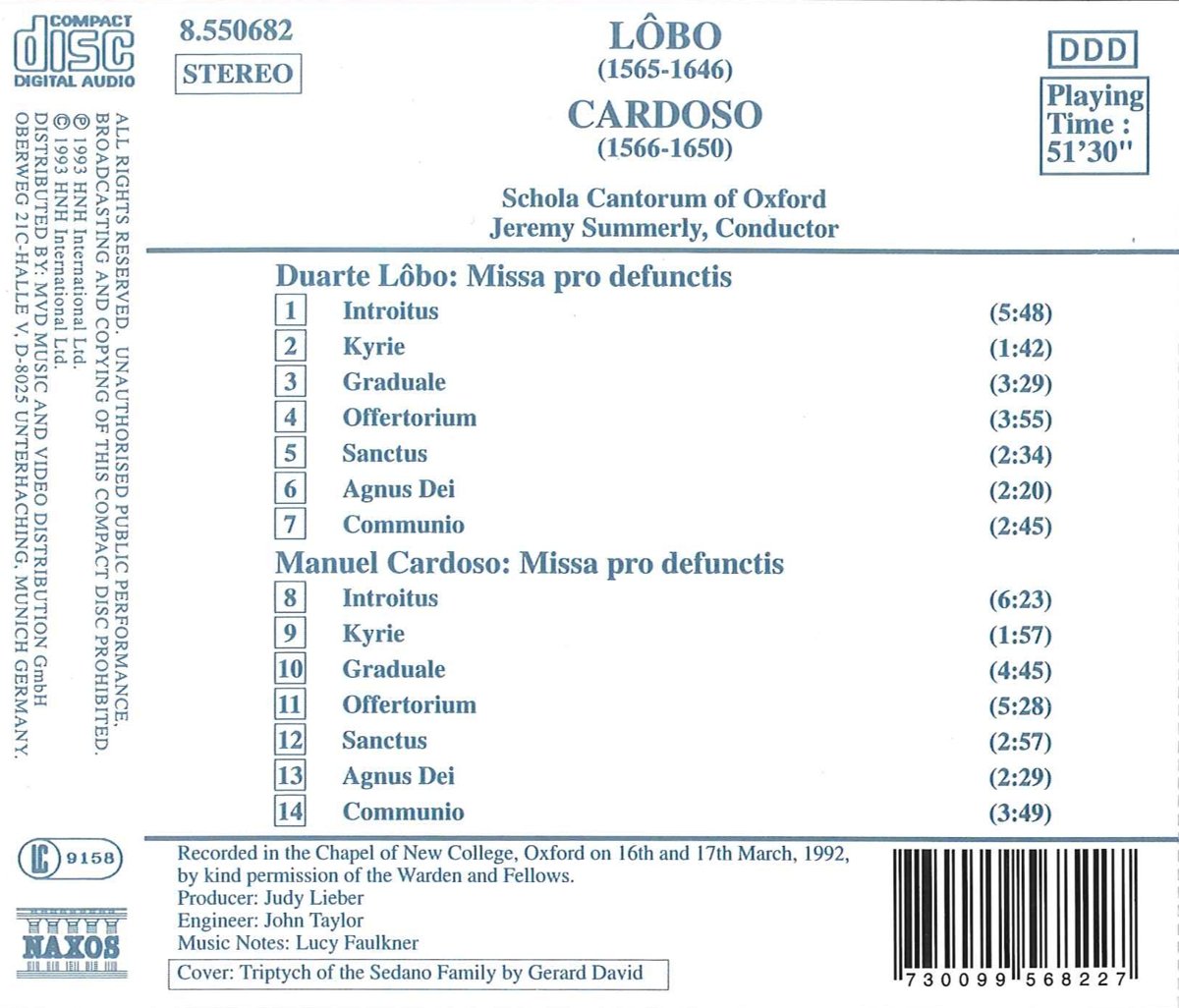 LOBO / CARDOSO: Requiem Masses - slide-1