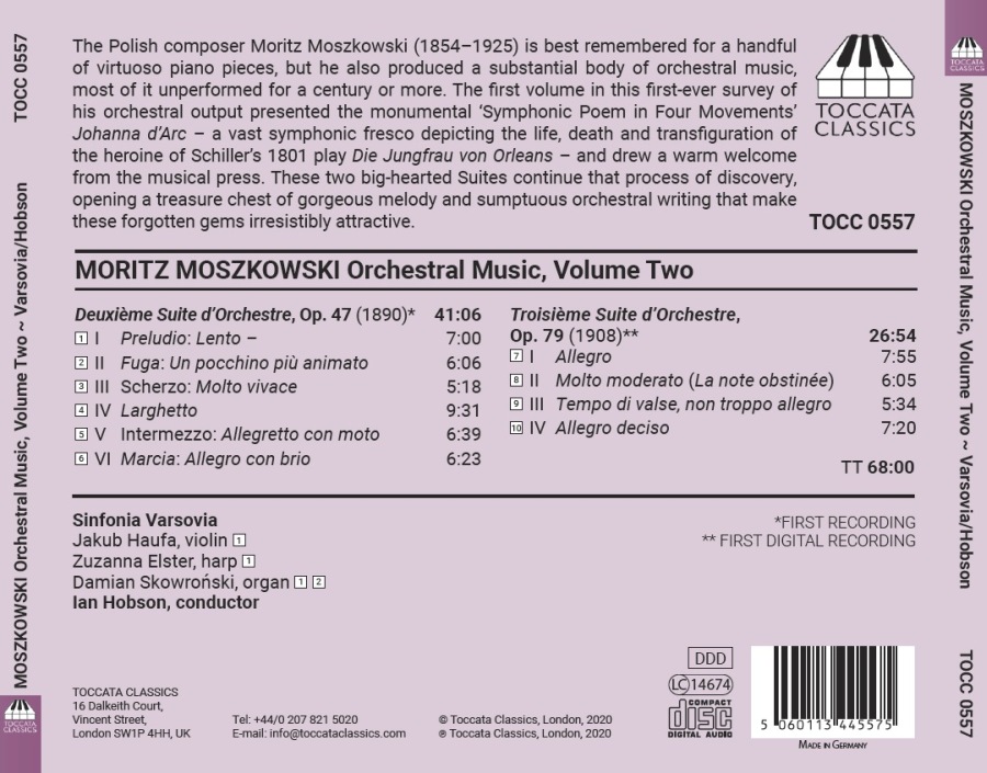 Moszkowski: Orchestral Music, Vol. 2 - slide-1