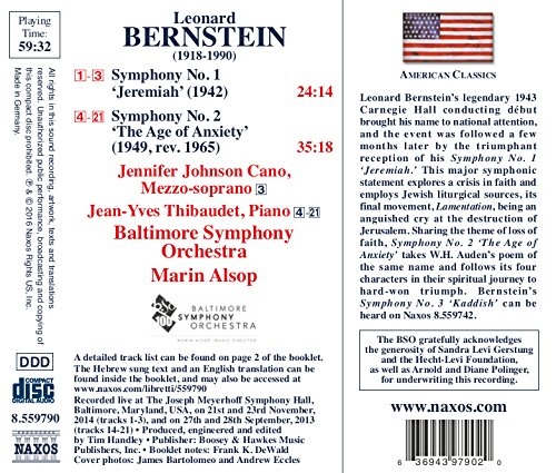 Bernstein: Symphonies Nos. 1 and 2 - slide-1