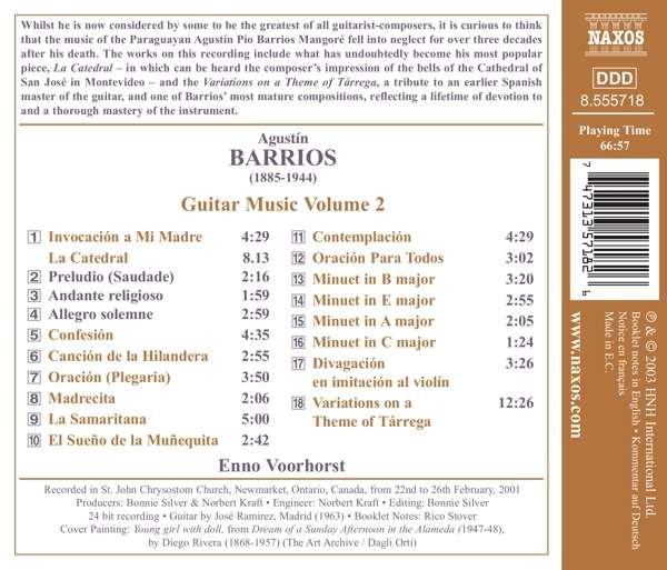 BARRIOS: Guitar Music vol. 2 - slide-1