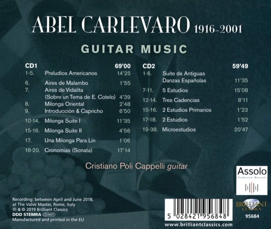 Carlevaro: Guitar Music - slide-1
