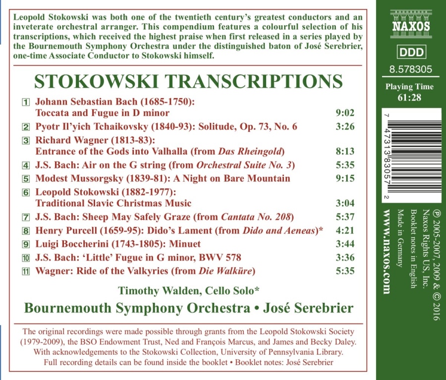 Stokowski, Leopold: Transcriptions - slide-1