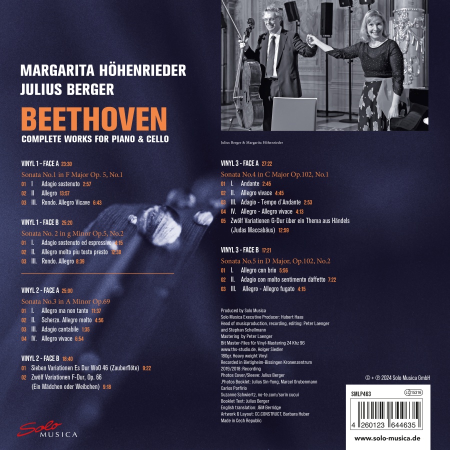 Beethoven: Complete Works for Piano & Cello (3 LP) - slide-1