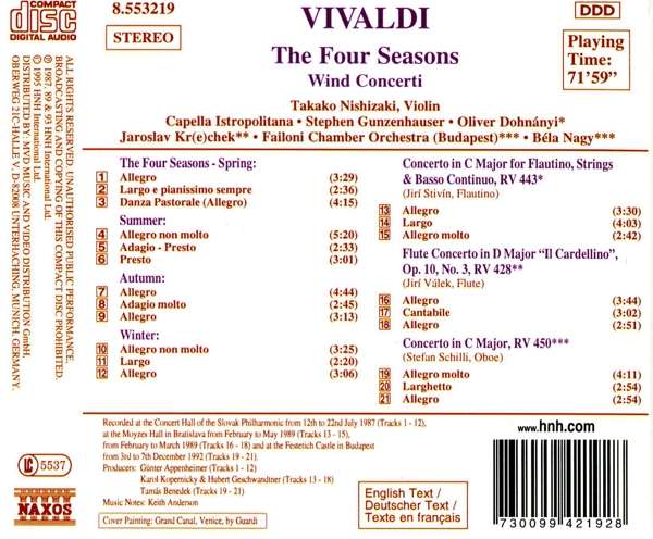 Vivaldi: The Four Seasons & Wind - slide-1