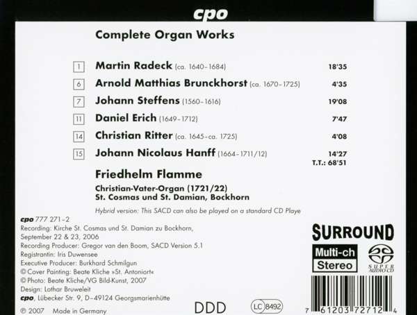 Radeck,Steffens,Han: Complete Organ Works - slide-1