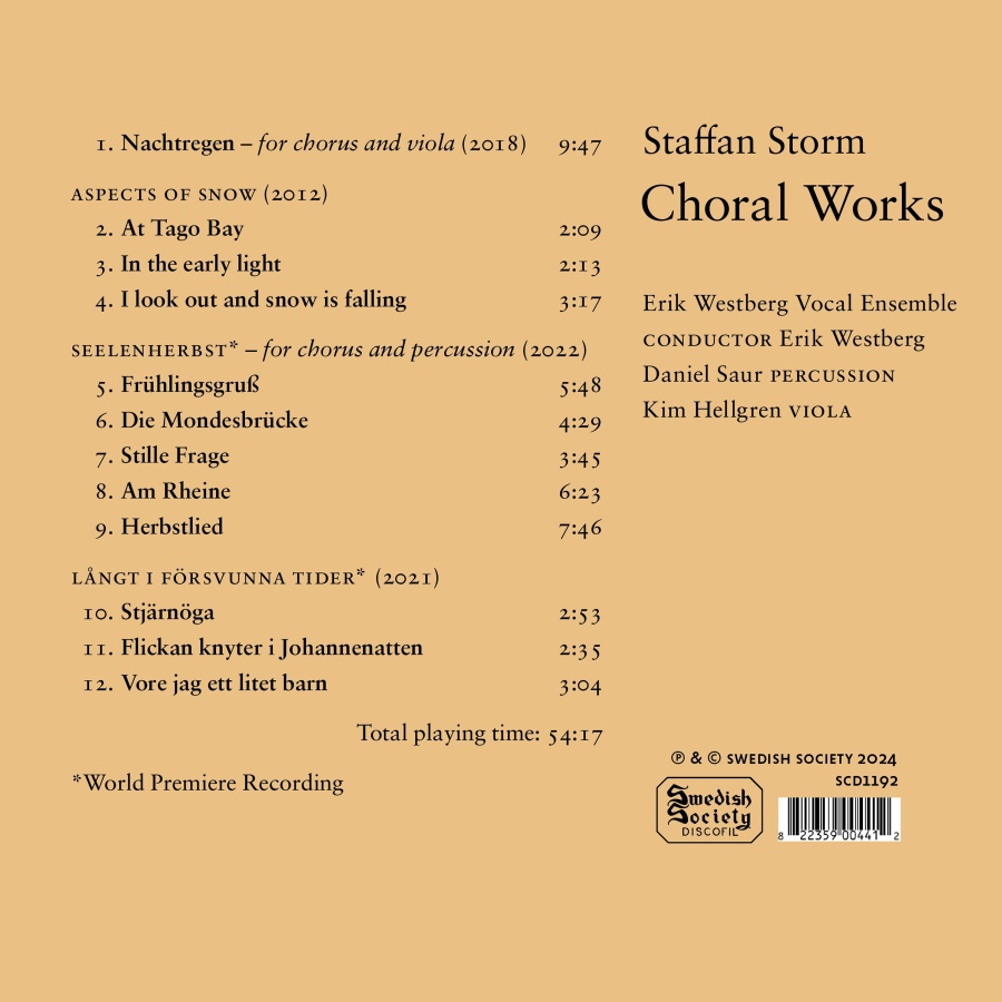 Storm: Choral Works - slide-1