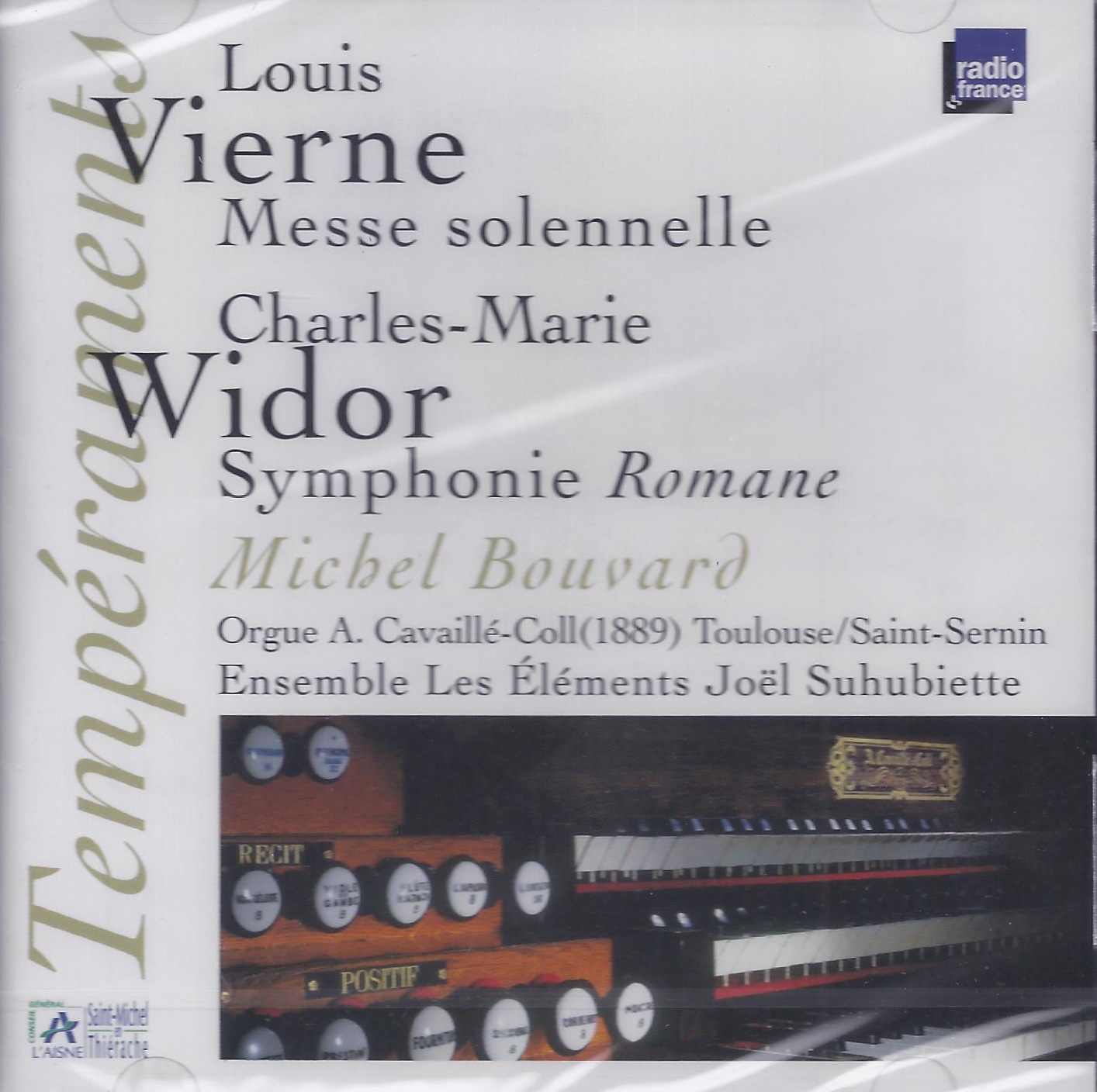 Vierne: Messe Solennelle/Widor: Symphonie "Romane"