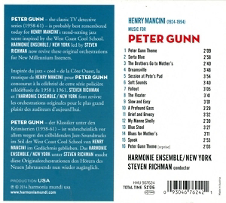 Mancini: Music for Peter Gunn - slide-1