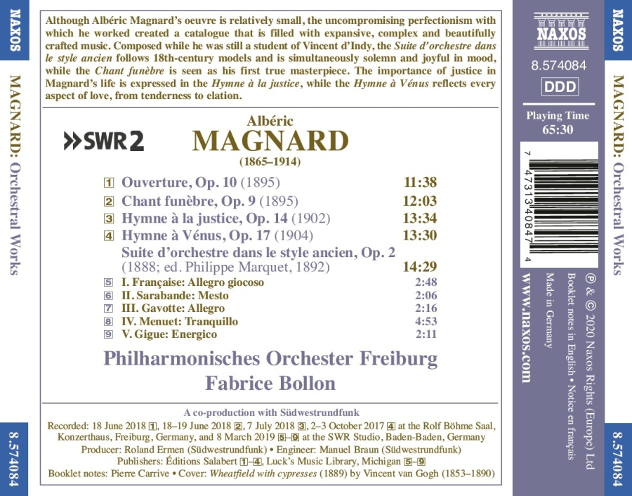 Magnard: Orchestral Works - slide-1
