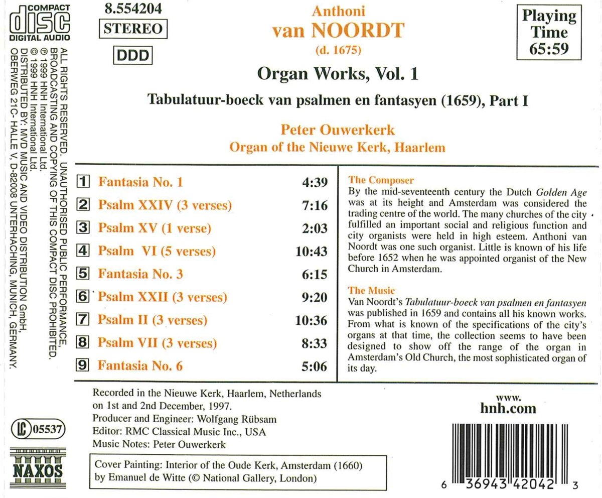NOORDT: Organ Works vol. 1 - slide-1