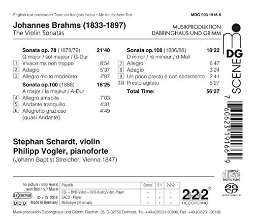 Brahms: Complete Violin Sonatas - slide-1