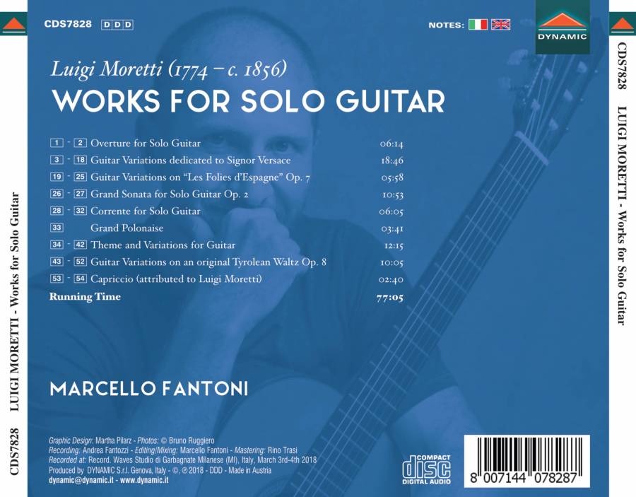 Moretti: Works for solo guitar - slide-1