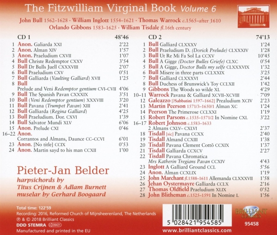 The Fitzwilliam Virginal Book, Volume 6 - slide-1