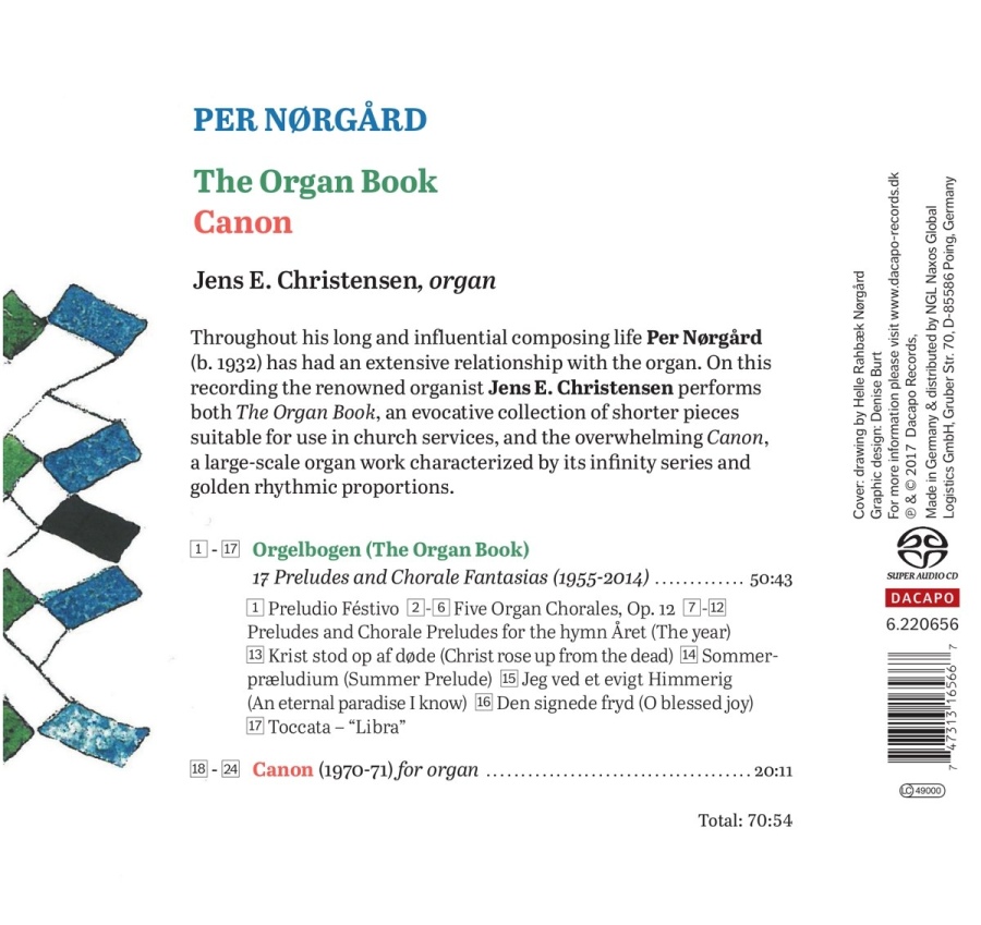 Nørgård: The Organ Book; Canon - slide-1