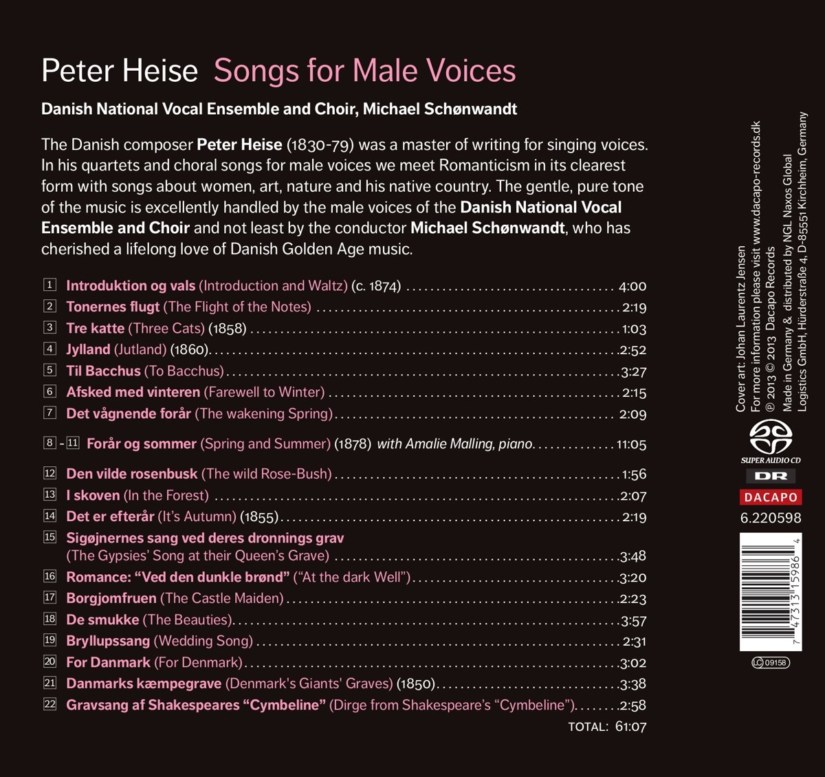 Heise: Songs for Male Voices - slide-1