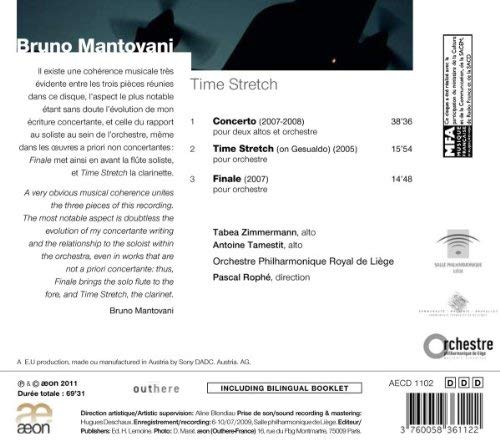 Mantovani: Concerto pour deux altos, Time Stretch - slide-1