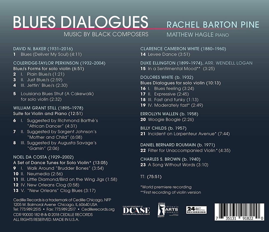 Blues Dialogues: Music by Black Composers - slide-1