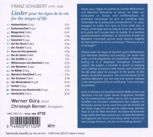 Schubert: Willkommen und Abschied - slide-1