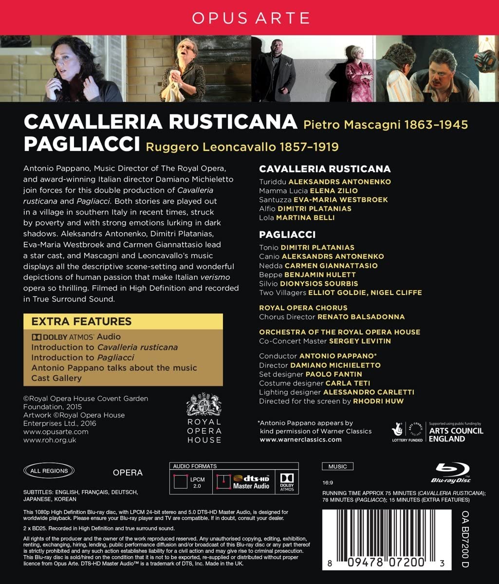 Mascagni: Cavalleria Rusticana,  Leoncavallo, Pagliacci - slide-1