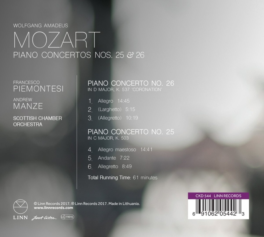 Mozart: Piano Concertos Nos. 25 & 26 - slide-1