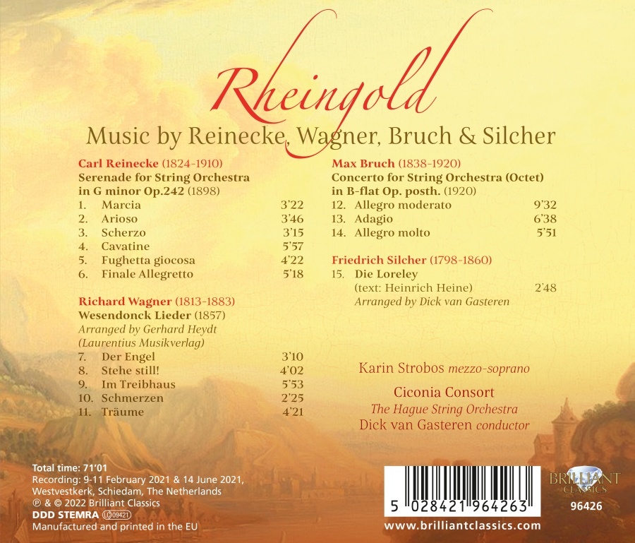 Rheingold - Music by Reinecke, Wagner, Bruch & Silcher - slide-1