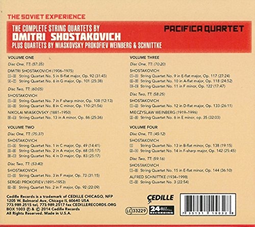 Shostakovich: Complete String Quartets + Miaskovsky, Prokofiev, Weinberg, Schnittke - slide-1