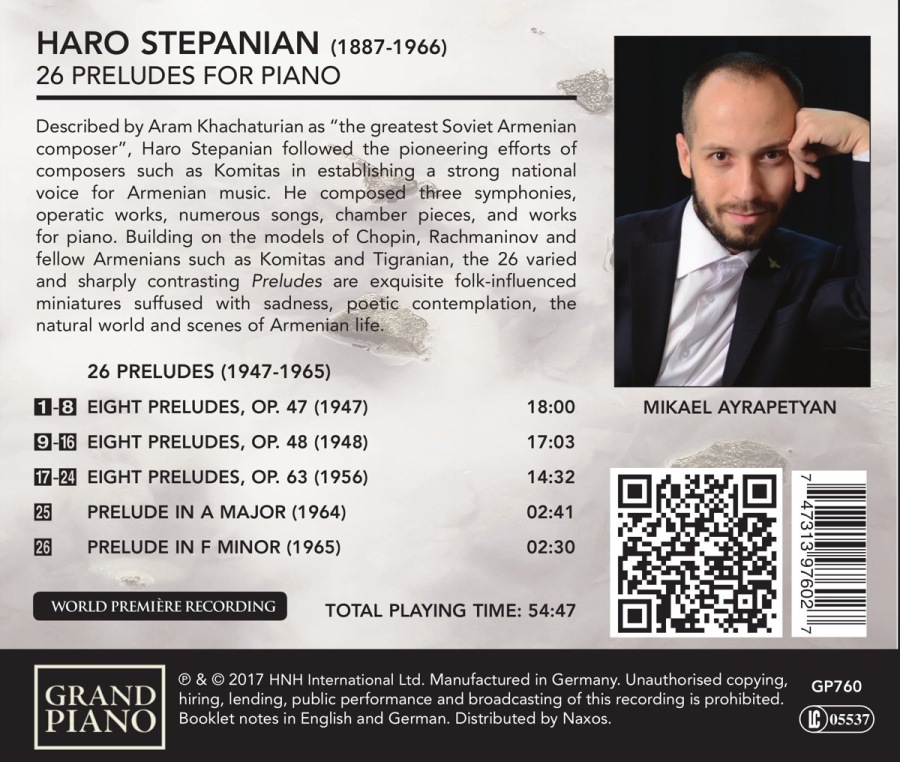 Stepanian: 26 Preludes for Piano - slide-1