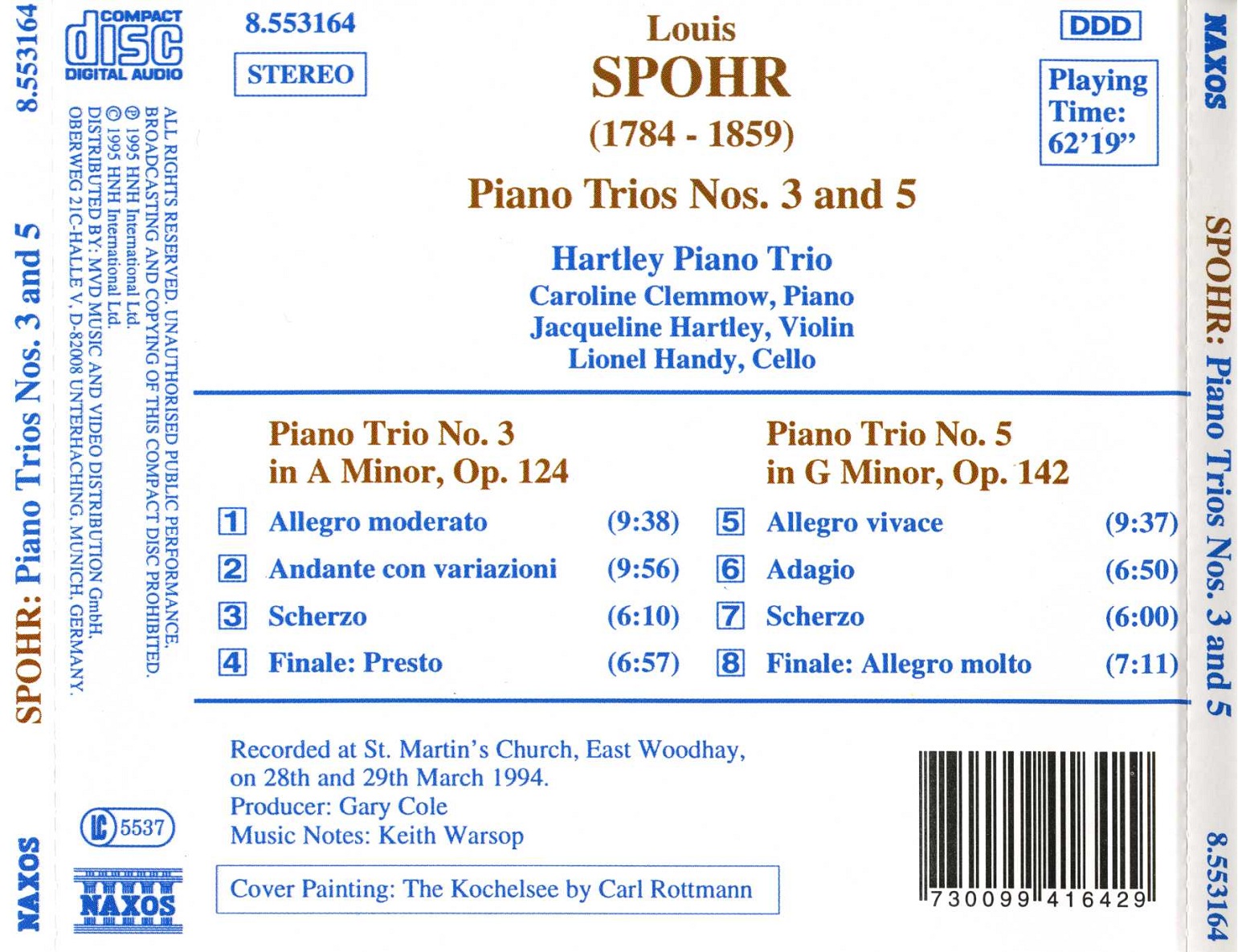 SPOHR: Piano Trios 3+5 - slide-1