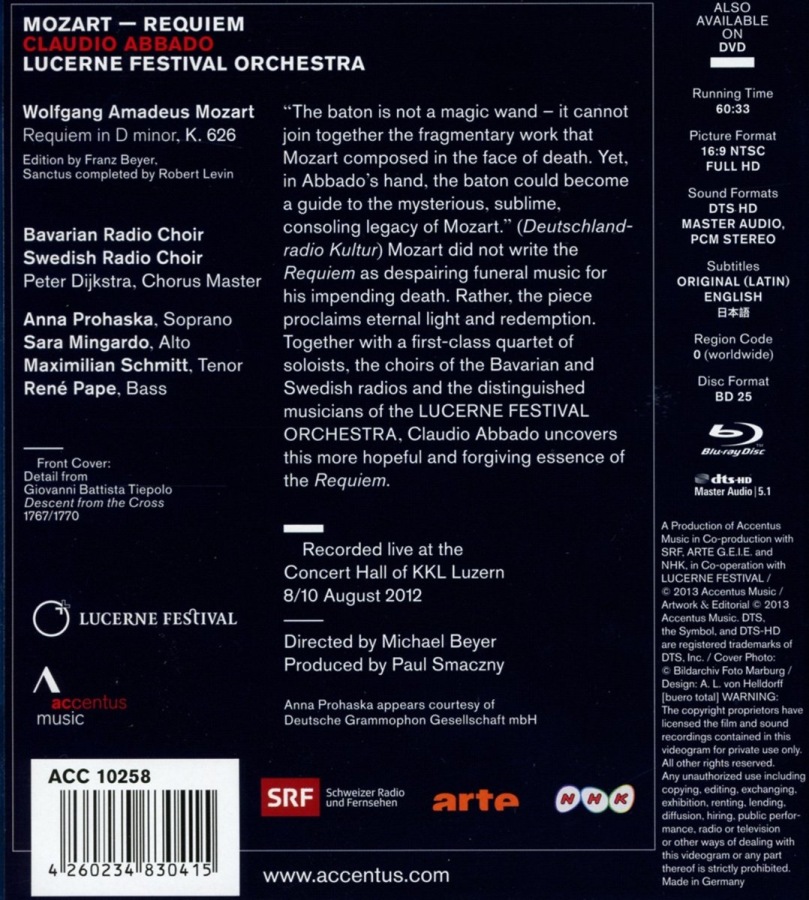 Mozart: Requiem / Claudio Abbado - slide-1